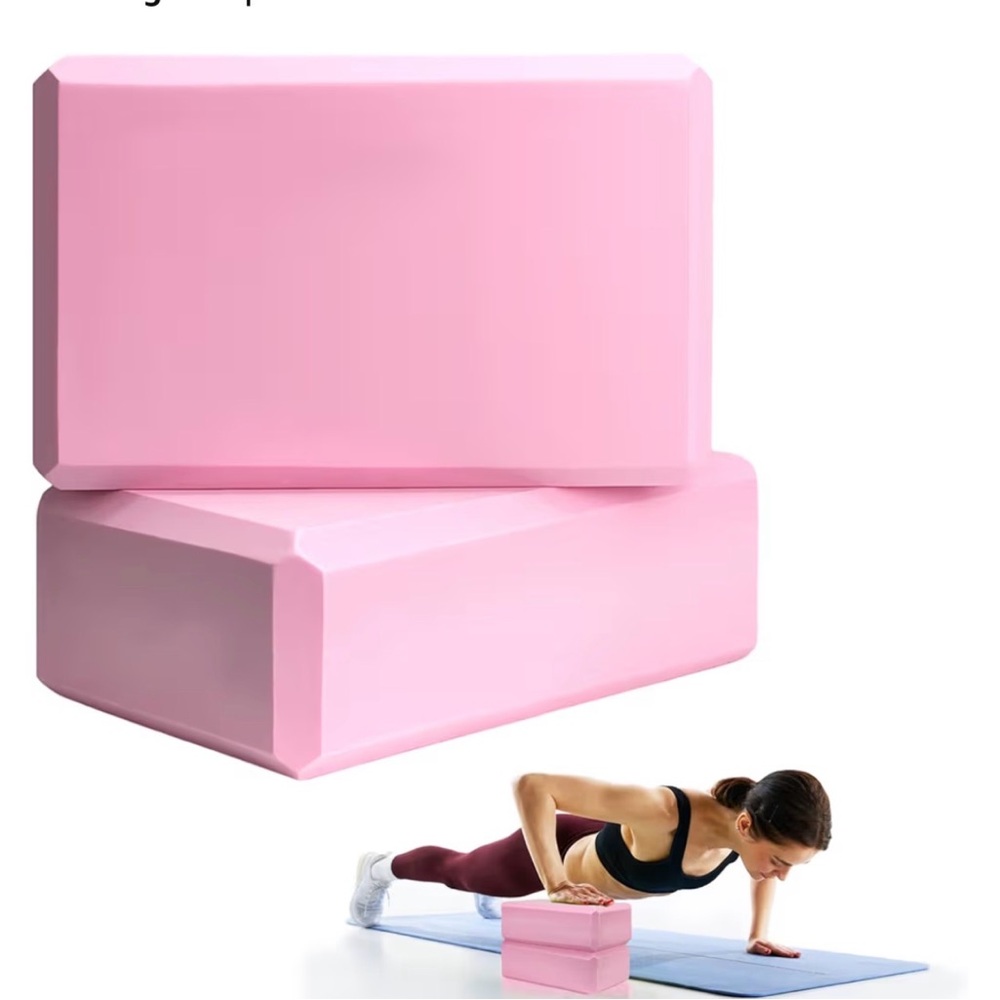 Premium Pink Yoga Block for Home & Studio